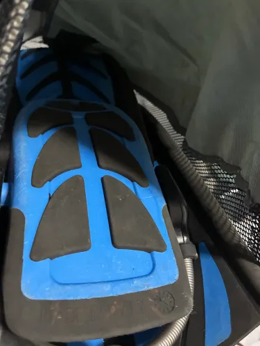 Nadadeira Fun Dive Xplorer L/XL com Bolsa - Ótimo Estado