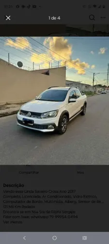 Volkswagen Saveiro Cross 1.6 T.flex 16V CD 2017