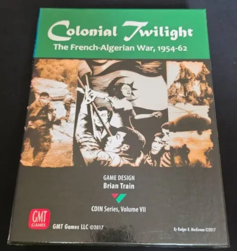 Colonial Twilight: The French-Algerian War, 1954-62 - Board Game - GMT Games