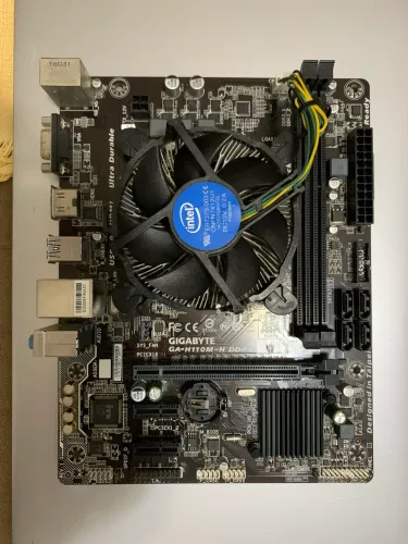 Kit i3 6100 + h110m gigabyte 