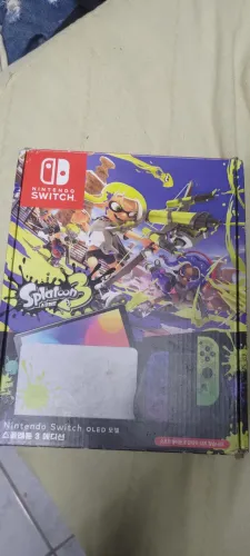 Nintendo switch OLED splatoon 