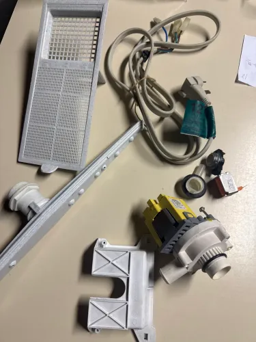 Peças lava louças Brastemp Ble20-filtro-hélice- chicote-bomba -fiação