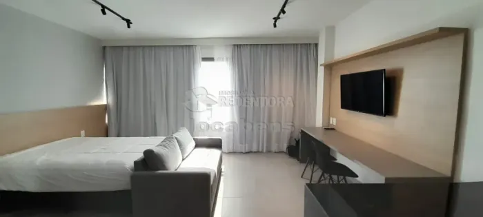 Apartamento mobiliado com 1 vaga de garagem