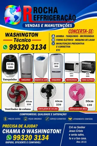 Eletrodomésticos em promoção