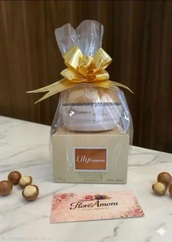 Lily Creme Hidratante Acetinado Lily 250g - Várias fragrâncias