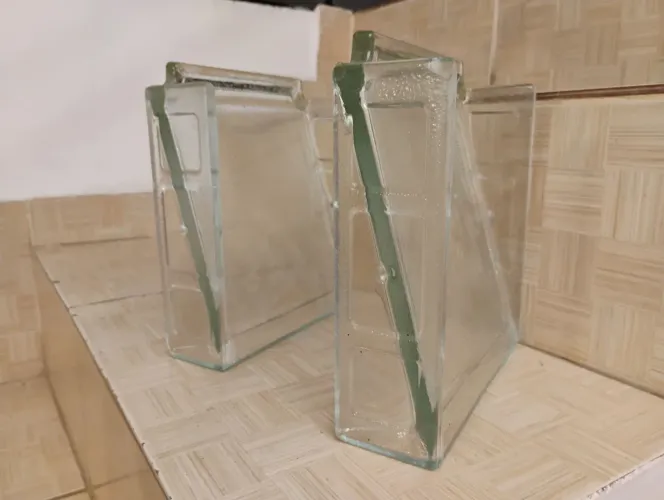Bloco de vidro ventilação