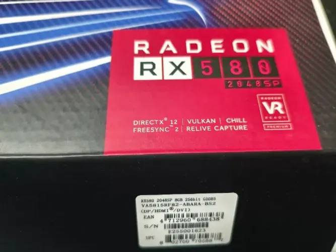 placa de video radeon rx580 Biostar