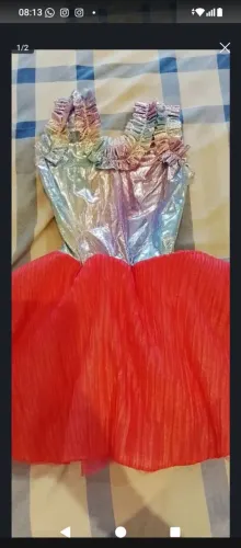 Fantasia Ariel infantil
