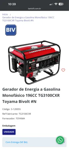Gerador de energia