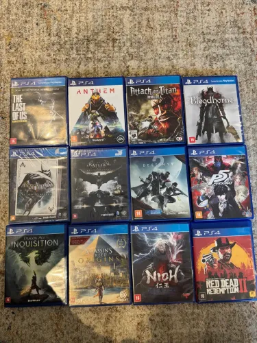 Jogos PS4 Mídia Física SALDÃO 