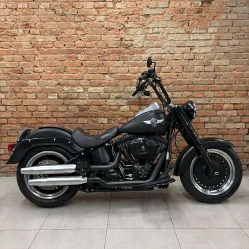 Harley FAT BOY LOW/ SPECIAL FLSTFB - Preto - 2011