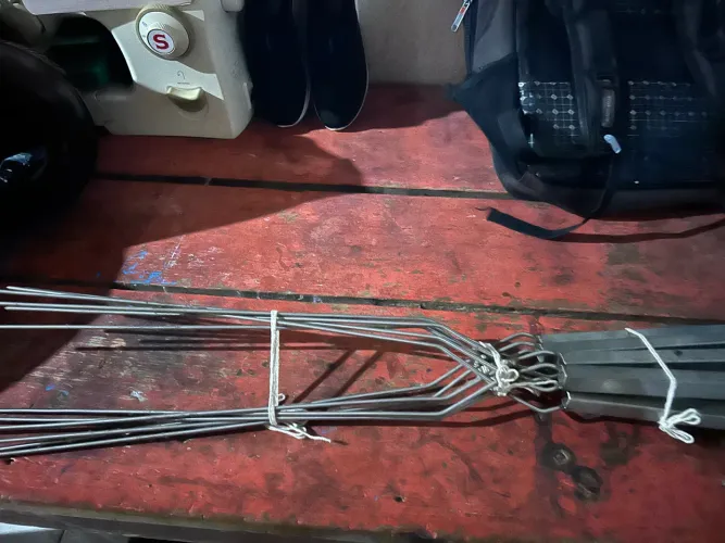 Espeto para carne e espeto para frango