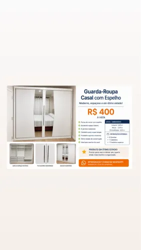 Guarda roupa casal