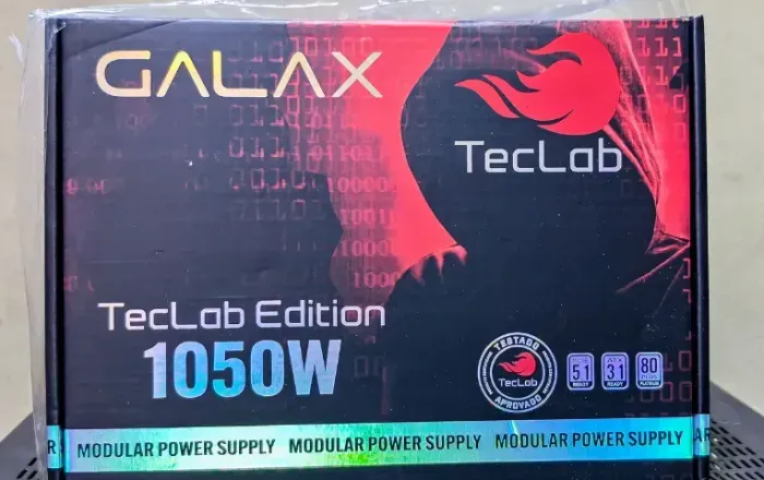 Fonte Galax edição teclab 1050w 80 Plus Platinum