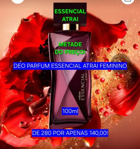PERFUMES FEMININOS NATURA E O BOTICÁRIO. TUDO À PRONTA ENTREGA! TUDO ORIGINAL E LACRADO!