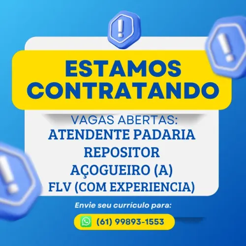 VAGA DE EMPREGO