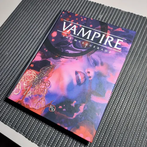 Livro RPG Vampire: The Masquerade V5 Core Rulebook em Inglês