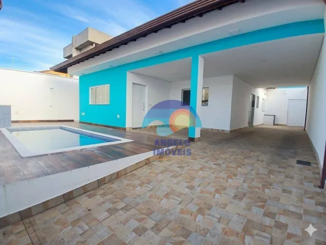 Casa com 3 dormitórios para alugar, 160 m² por R$ 3.800,00/mês - Balneário Três Marias - P