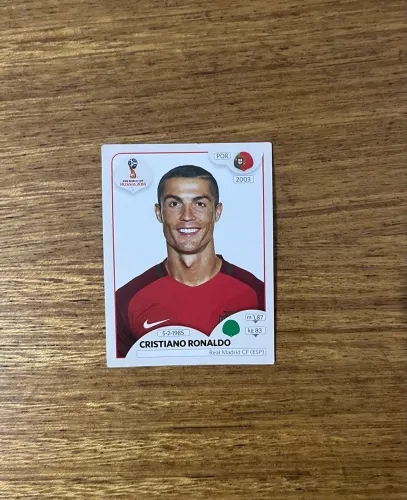 figurinha cristiano ronaldo