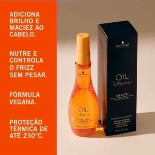 Serum finalizador Schwarzkopf Oil Ultime Argan 100ml