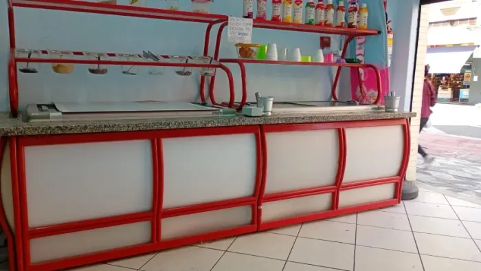 BALCÃO COMPLETO PARA SORVETERIA