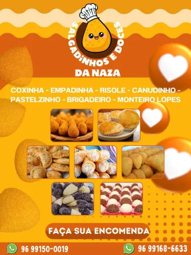 Salgados da Naza!!! Aproveite a promoção!! 