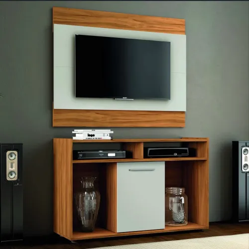 Rack mais painel para TVs até 43 polegadas em mega promoção!