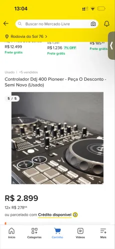 Controladora DDJ 400 Pioneer com Case