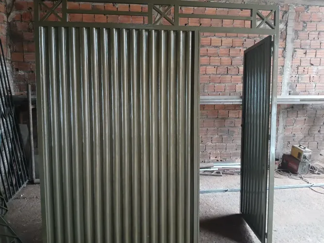 Fabricamos portões de garagem