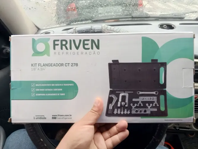FLANGEADOR FRIVEN CT 278 PARA FLANGE E FAZER BOLSA