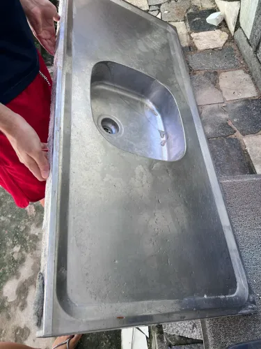 Pia de cozinha 1,20 metro