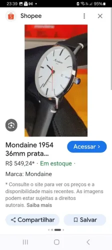 Relógio mondaine quartzo estilo dress