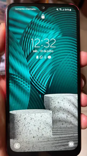 Celular tela grande A10s novo