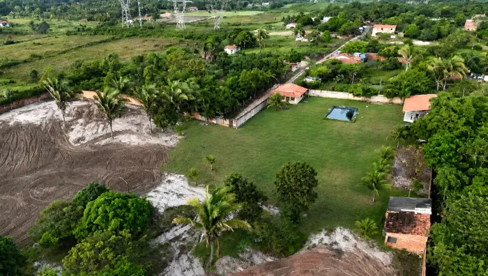 VENDO CHÁCARA 37.000 m² EM SÃO LUÍS - MA COM 3,7 Hectares (Toda murada e com 3 casas)