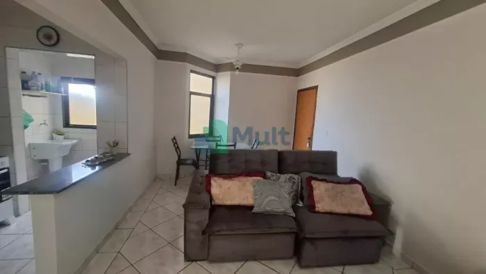 Apartamento mobiliado para locação no Jardim Irajá, Ribeirão Preto. Ideal para solteiros, 