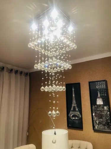 LUSTRE DE CRISTAL EM PERFEITO ESTADO