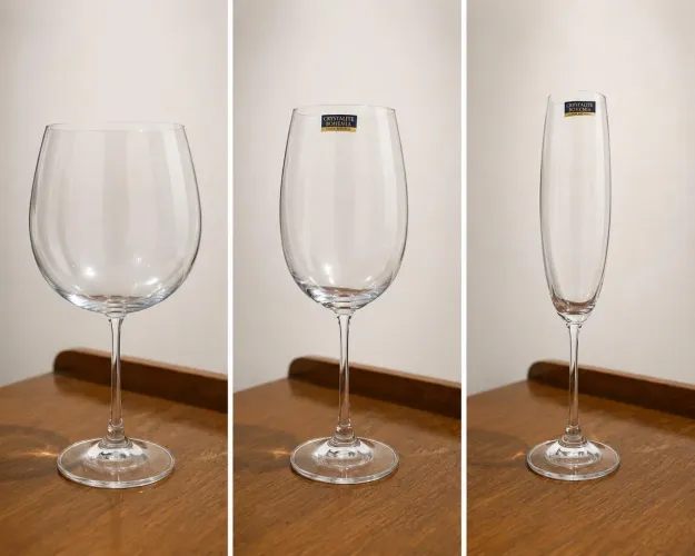 Taças de Cristal