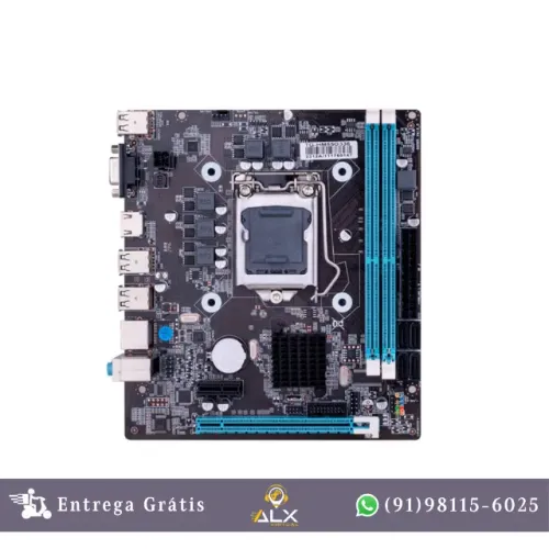 Placa Mãe Lga 1156 Atx Ddr3 Huananzhi Express Chipset Intel Hm55 Lga *ENTREGA GRÁTIS*