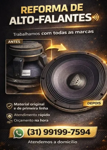 Reforma de alto falantes em geral