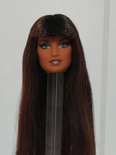 Cabeça Barbie Basics You Create kit neutral 1 Lara