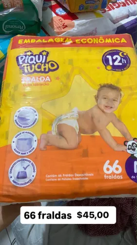 Fraldas M Piquitucho