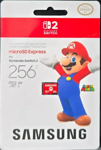 Samsung microSD 256GB Express - Switch 2 - Trocas 