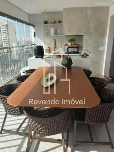 Apartamento de luxo na Chácara Califórnia: 3 quartos, 3 suítes, 4 banheiros, 2 vagas na zo