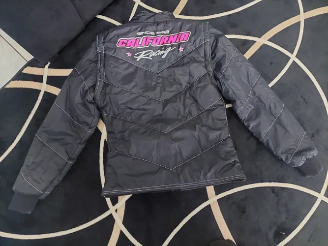 Jaqueta feminina California Racing + luva