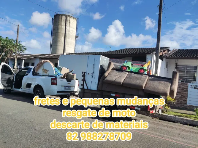 Fretes e pequenas mudanças