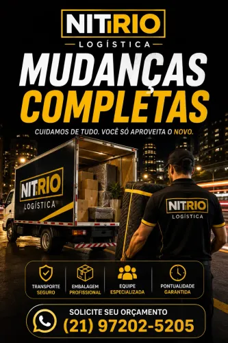 Frete e mudança em Niterói e São Gonçalo, reboque de moto e carro