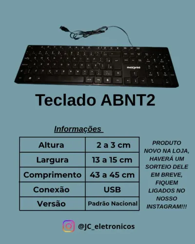 Vendendo teclado seminovo