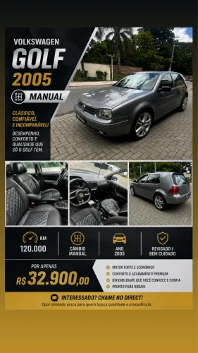 Volkswagen Golf 1.6 MI/ 1.6 MI Gener./black & Silver 2005