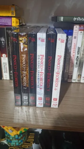 Coleção Blu Ray pânico na floresta originais e de colecionador