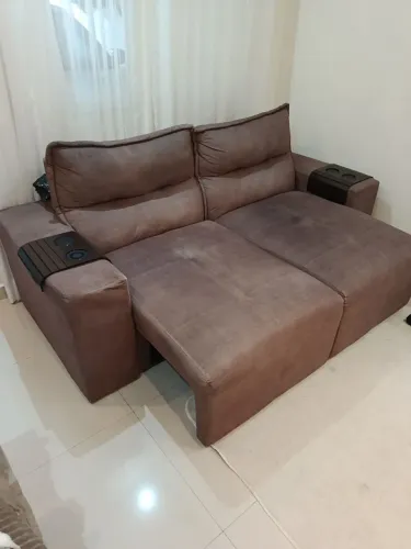 Sofá 2 lugares retrátil 